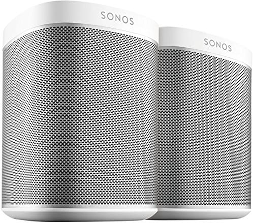 Zwei identische WLAN-Lautsprecher lassen sich zum Stereo-Paar koppeln.