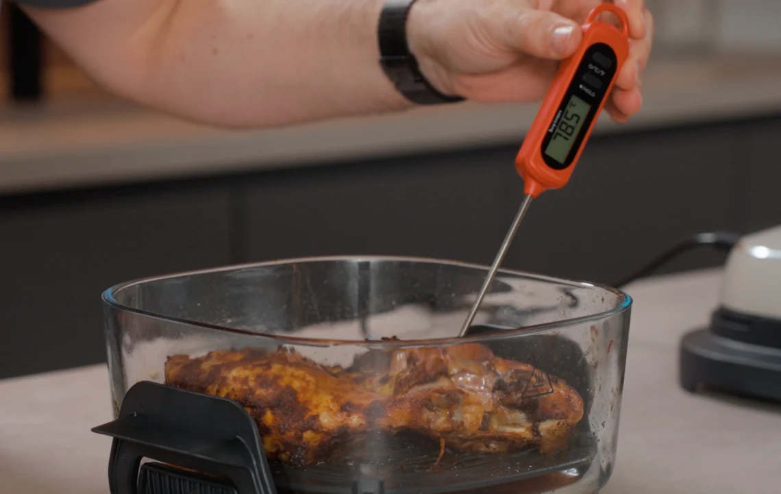Stets die richtige Temperatur für dein Fleisch.