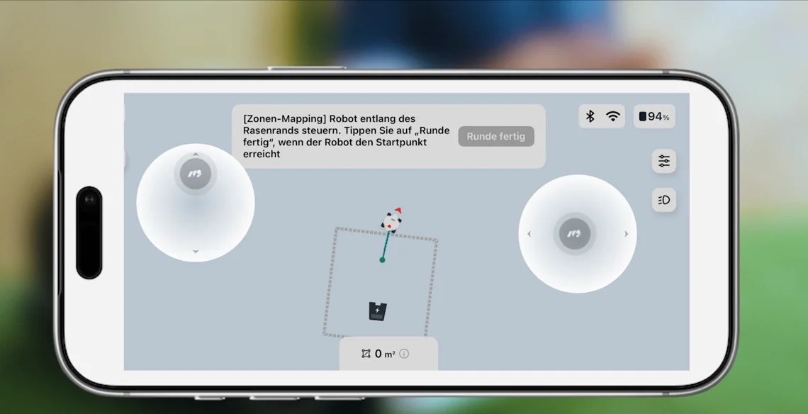 Mit der App wird die Ersteinrichtung zu einem Kinderspiel.