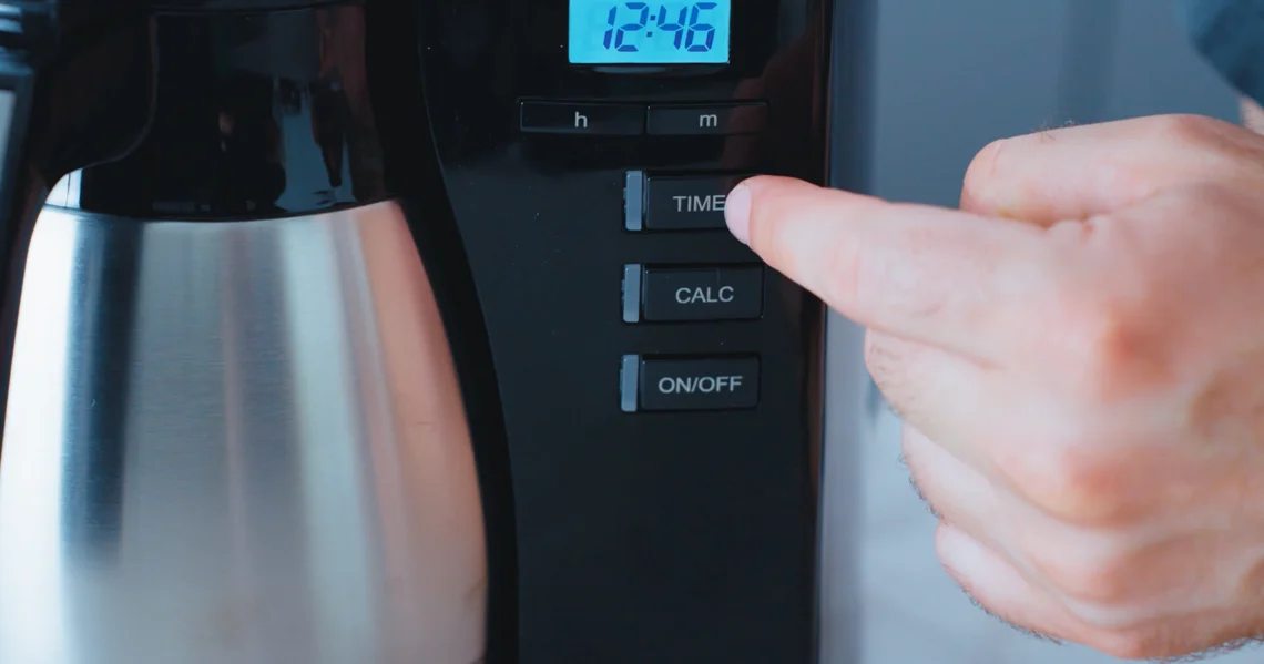 Inklusive praktischem Timer
