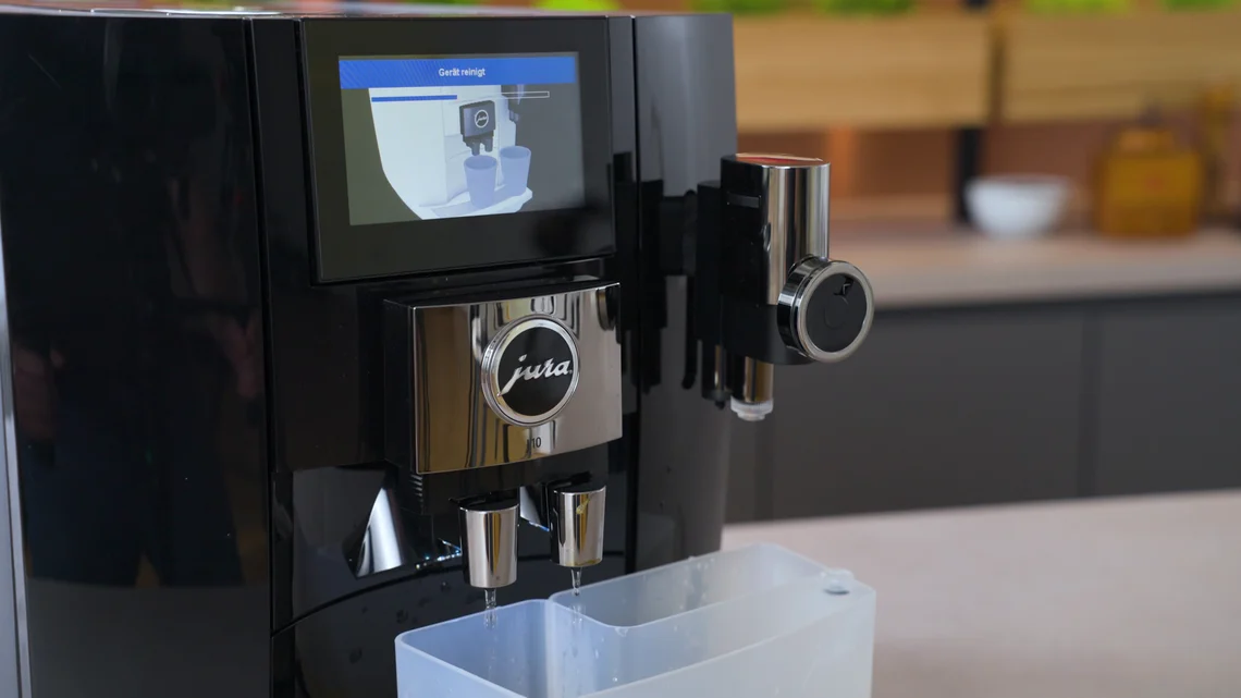 Besonders clever gemacht: Die Reinigungsfunktion.