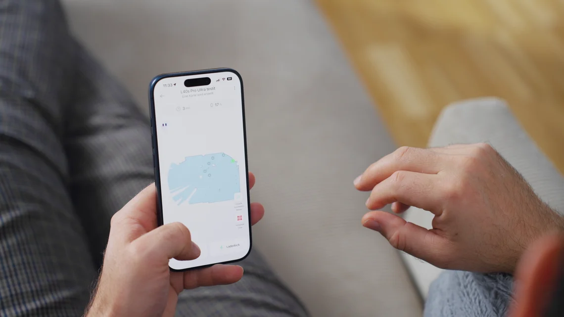 Die Einrichtung und einfach und intuitiv.