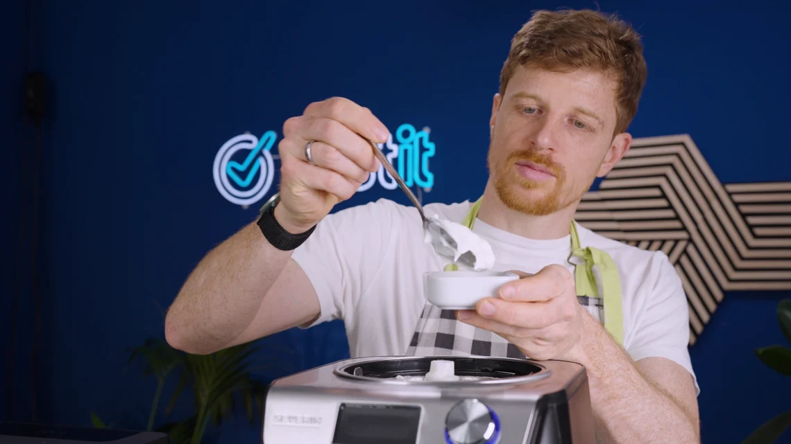 Der Joghurt der Severin EZ 7407 hatte einen guten Geschmack und eine erstklassige Konsistenz.