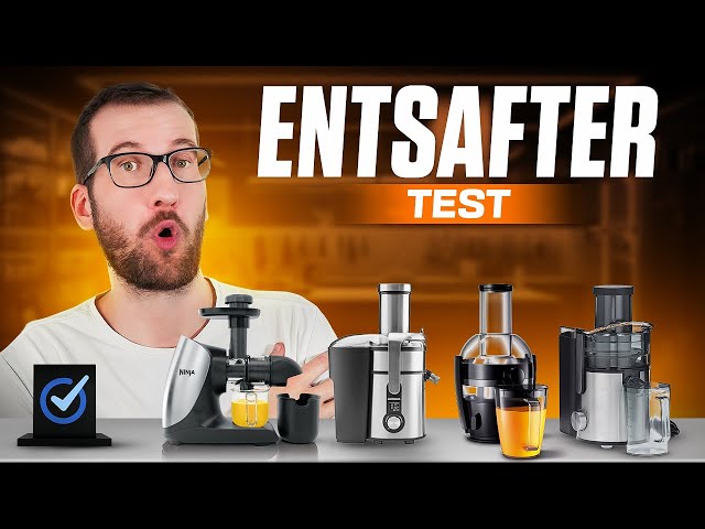 Entsafter Test 2025 - Welche Saftpresse macht den besten Saft?