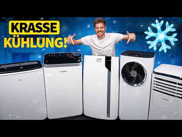 Mobile Klimaanlage Test - Die 5 besten Klimageräte im Vergleich! (2025) 🥶