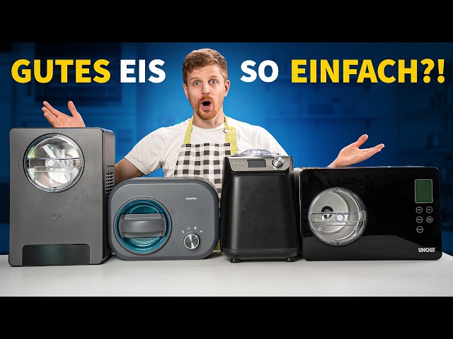 Eismaschinen mit Kompressor im Test - Welche macht das beste Eis?