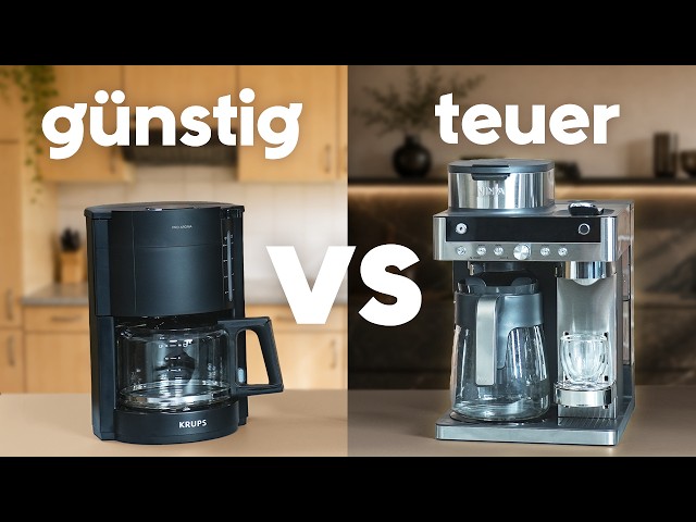 30€ vs. 250€ Kaffeemaschine - Das überraschende Ergebnis!